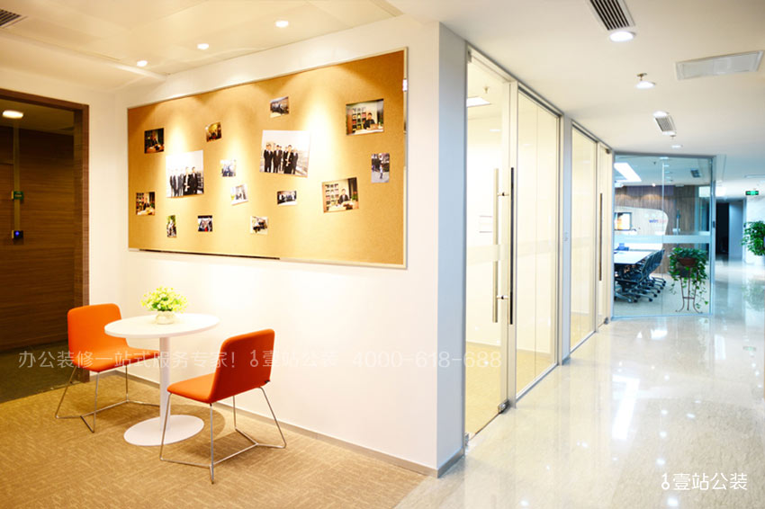 深圳办公室装修如何利用墙面来展示企业文化